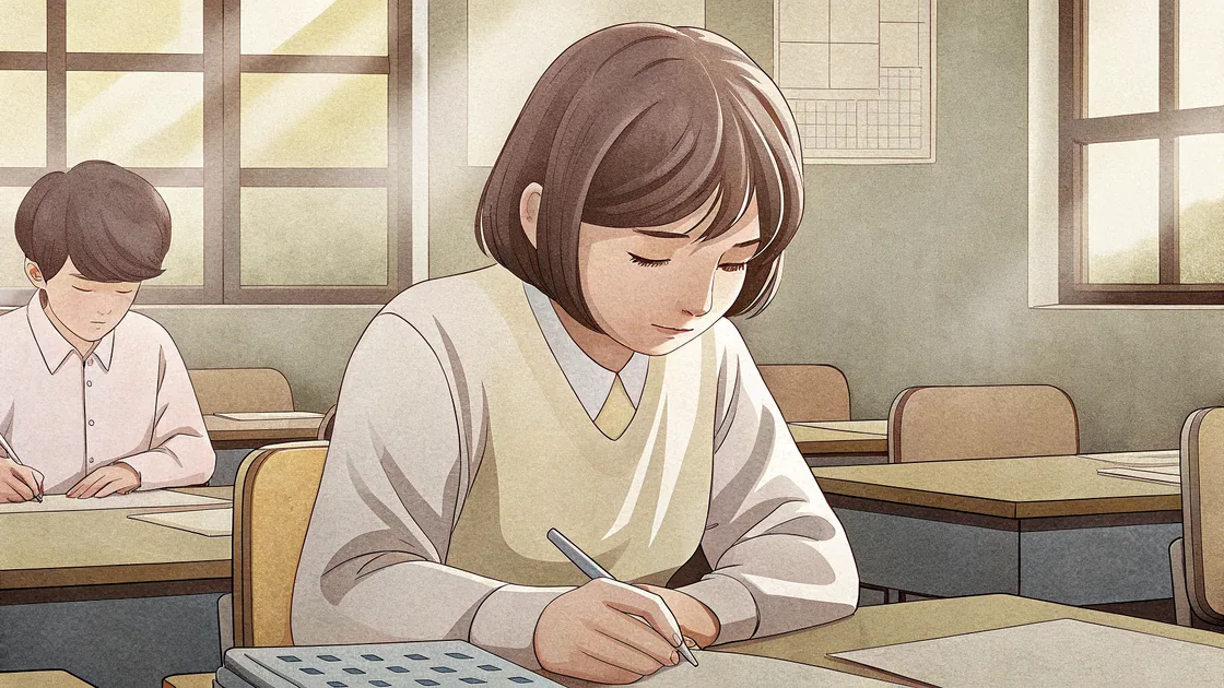Emma passe l'examen de coréen TOPIK