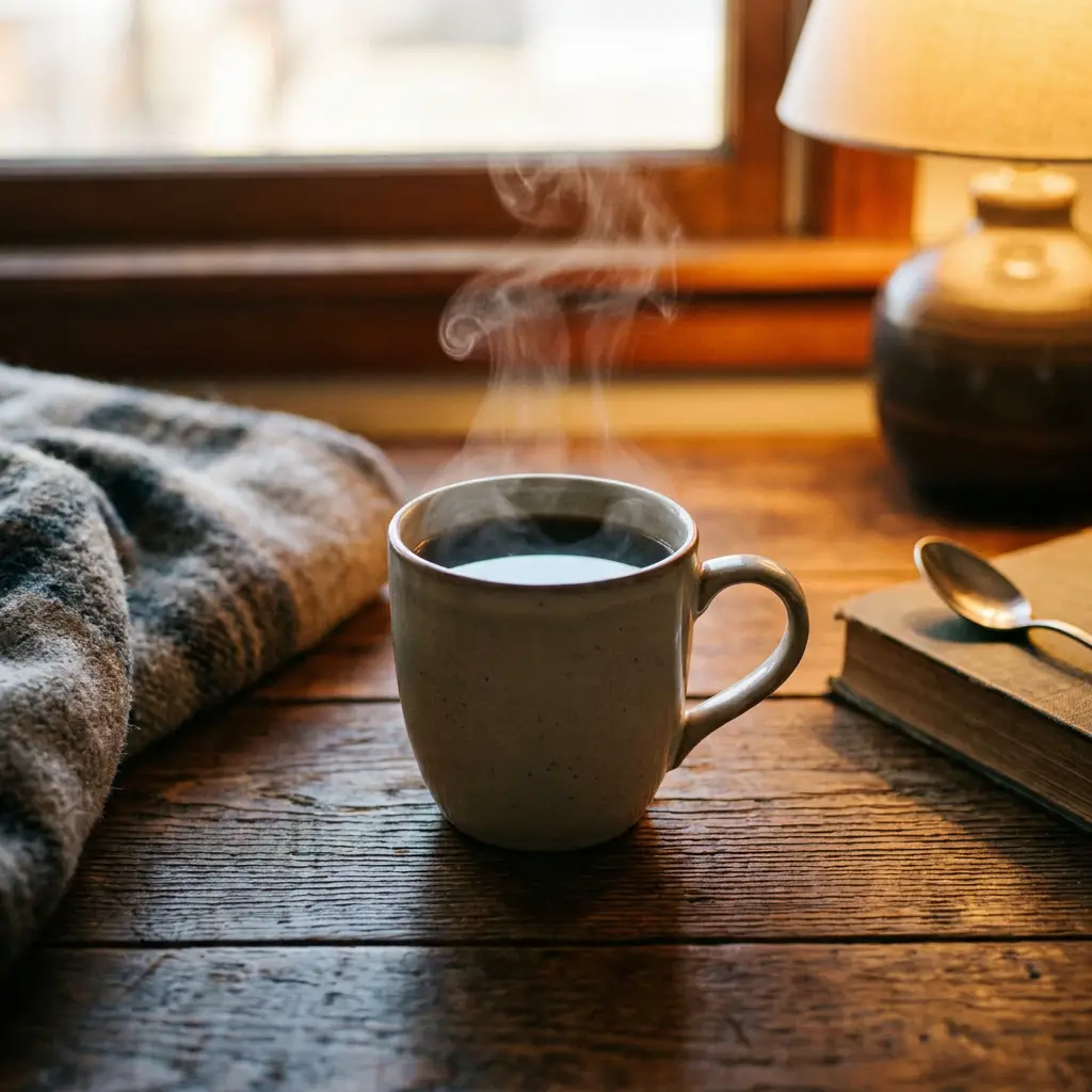 Une tasse de café